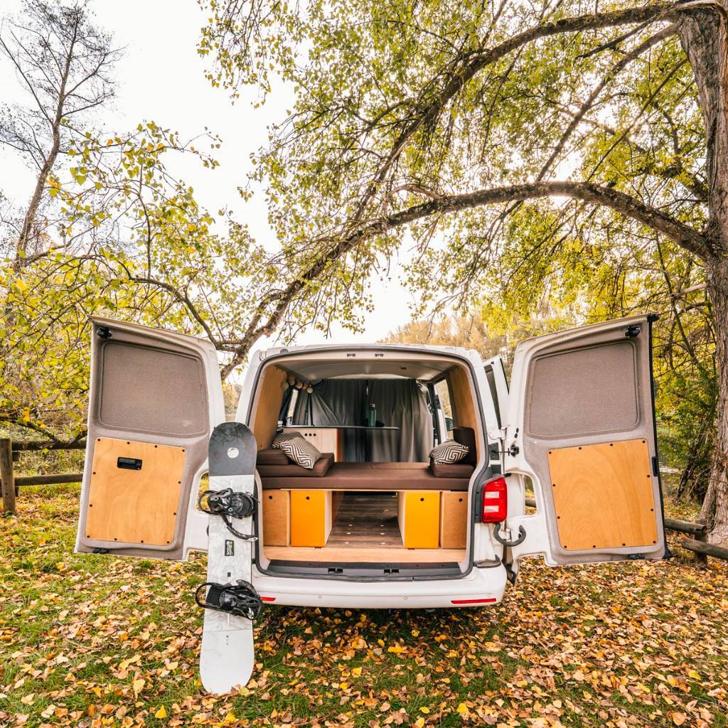 aménagement modulable de van