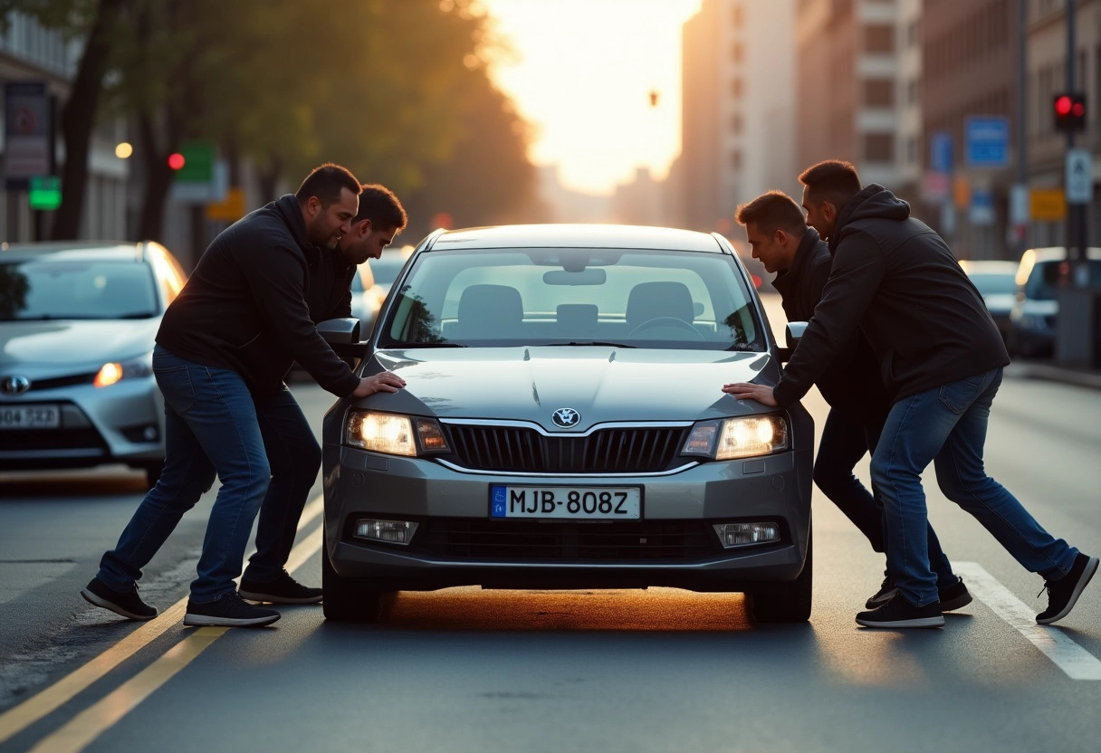voiture panne