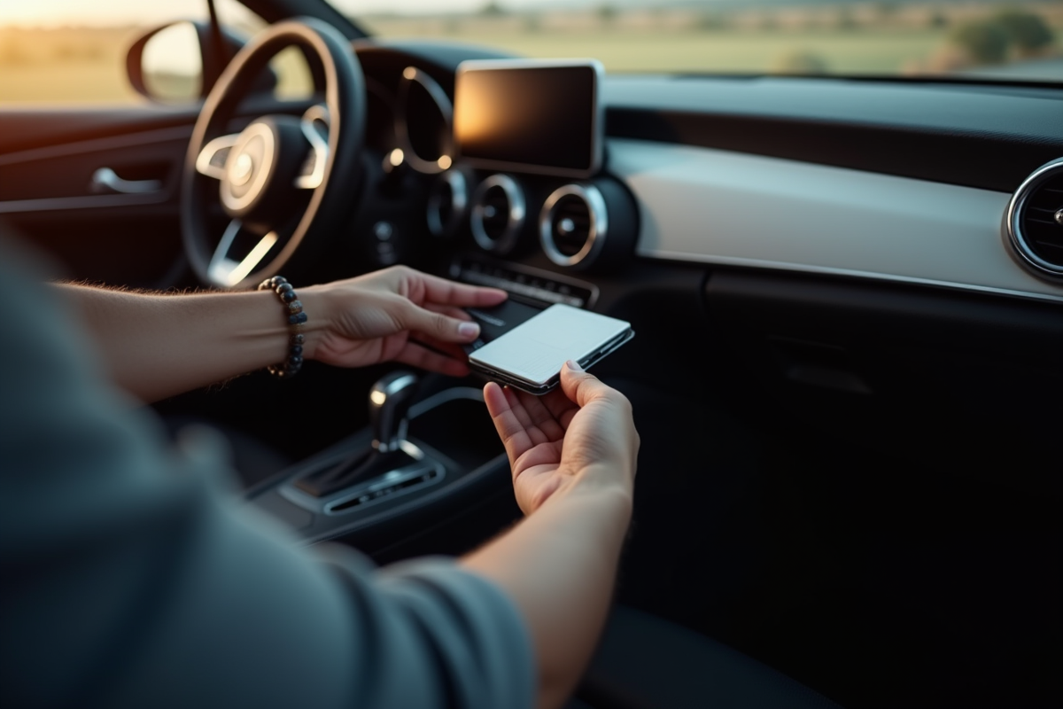 pochette voiture
