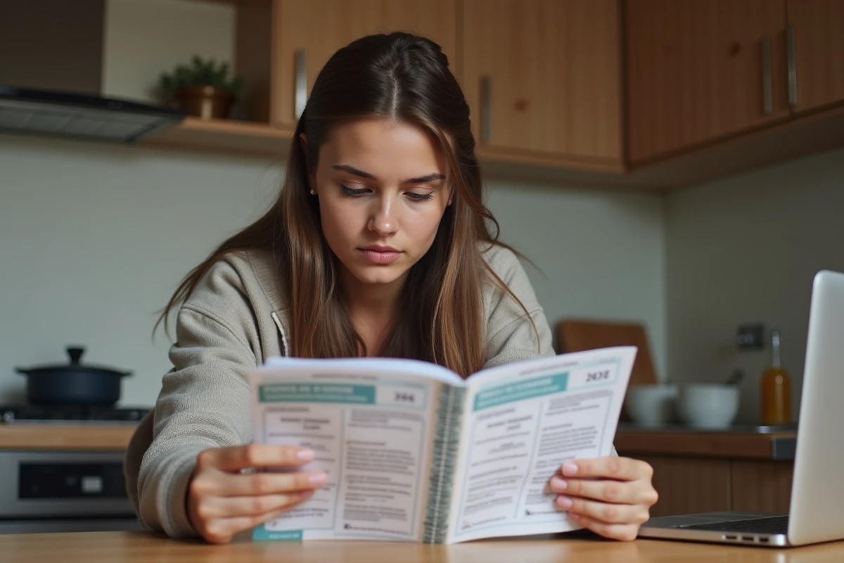 Jeune femme étudiante avec permis de conduire 2026