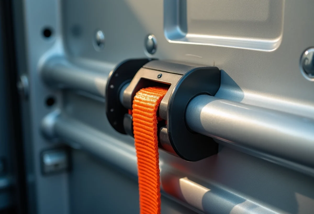 installation rails arrimage