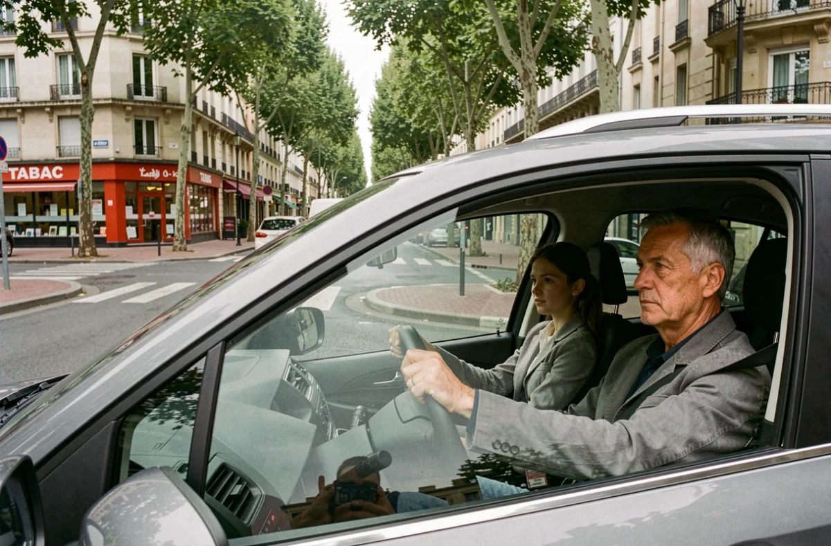 Leçon de conduite en milieu urbain à Bourges pour Stop Auto-École Blasquez